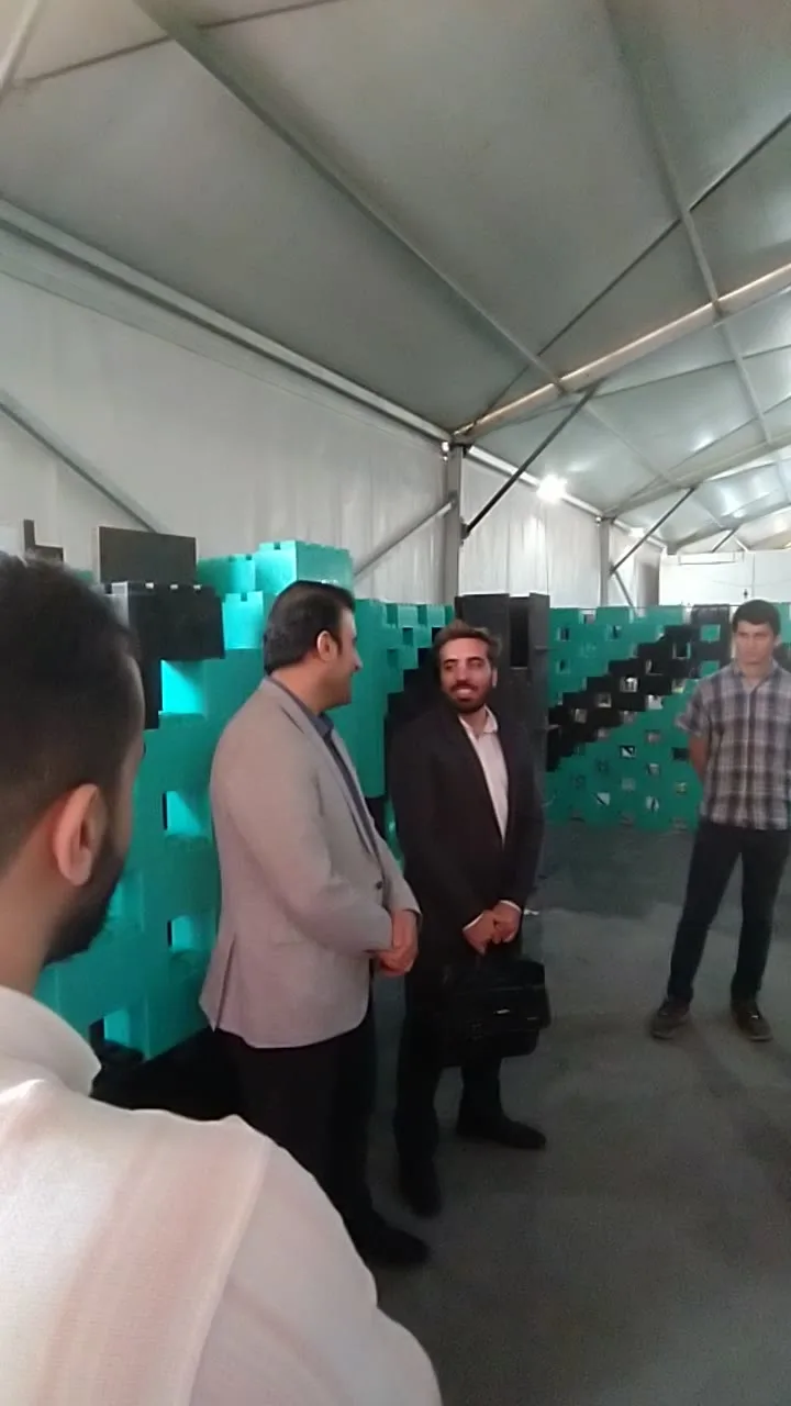 سخنرانی بنیان‌گذار شرکت برای دانشجویان در نمایشگاه اینوتکس